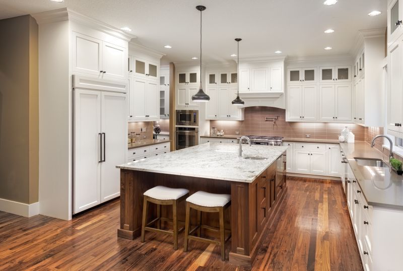 Cherry Cabinet Refacing in Carmel, IN