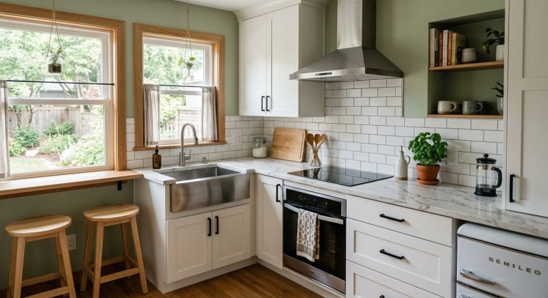 Galley Kitchen Remodeling in Alpharetta, GA
